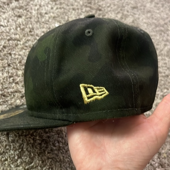 Detroit tigers camo with gold accents new era 59FIFTY cap size 6 5/8 - Picture 6 of 12